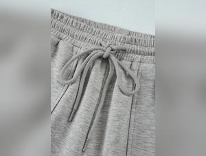 Drawstring Active Pants with Pockets sweatpants