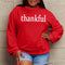 Simply Love Full Size THANKFUL Graphic Sweatshirt