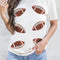 Sequin Football Round Neck Short Sleeve T-Shirt