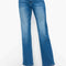 bytos Full Size Cat's Whiskers High Rise Straight Jeans