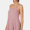 Zenana Striped Curved Hem Cami