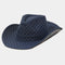 Fame Rhinestone Wide Brim Denim Hat