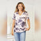 Women's Double Take Tie-Dye V-Neck T-Shirt