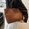 PU Leather Medium Shoulder Bag