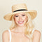 Fame Wide Brim Straw Weave Hat