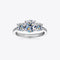 3 Carat Moissanite 925 Sterling Silver Ring