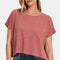 Zenana Round Neck Short Sleeve T-Shirt