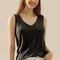 Ninexis Full Size V-Neck Curved Hem Tank