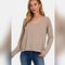 Zenana Dropped Shoulder Long Sleeve T-Shirt