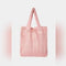 Fame Pointelle Knit Crochet Tote Bag for Women