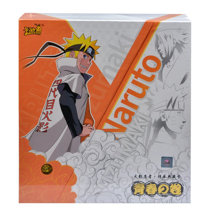 KAYOU Anime Original Naruto Cards Chapter Of The Array Box Added SE Ninja World Collection Cards Toy For Children Christmas Gift