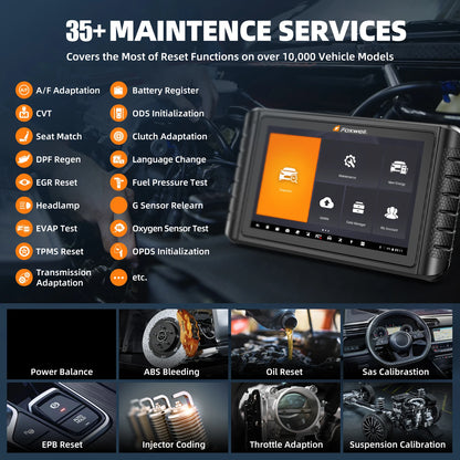 FOXWELL NT1009 OBD2 Car Scanner ECU Coding Bi-Directional Control Guided Functions OE All System OBD2 Automotive Diagnosis Tools