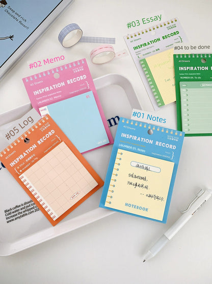 Sticky Notes Inspiration Series Candy Color Mamo Pad Todo to-Do List Memo Handy Note Sticker Label