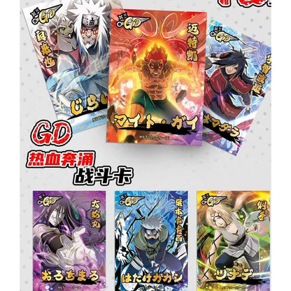 Naruto Cards Full Set Combination CP SSP Naruto Sasuke SP Tsunade Cartoon Anime Limited Flash Card Kids Birthday Gift Toy