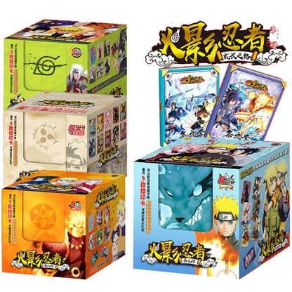 Wholesale Little Dinosaur Naruto Collection Card Original Anime Figure Rare Collection Cards SSR Flash Card Children's Toy Gifts