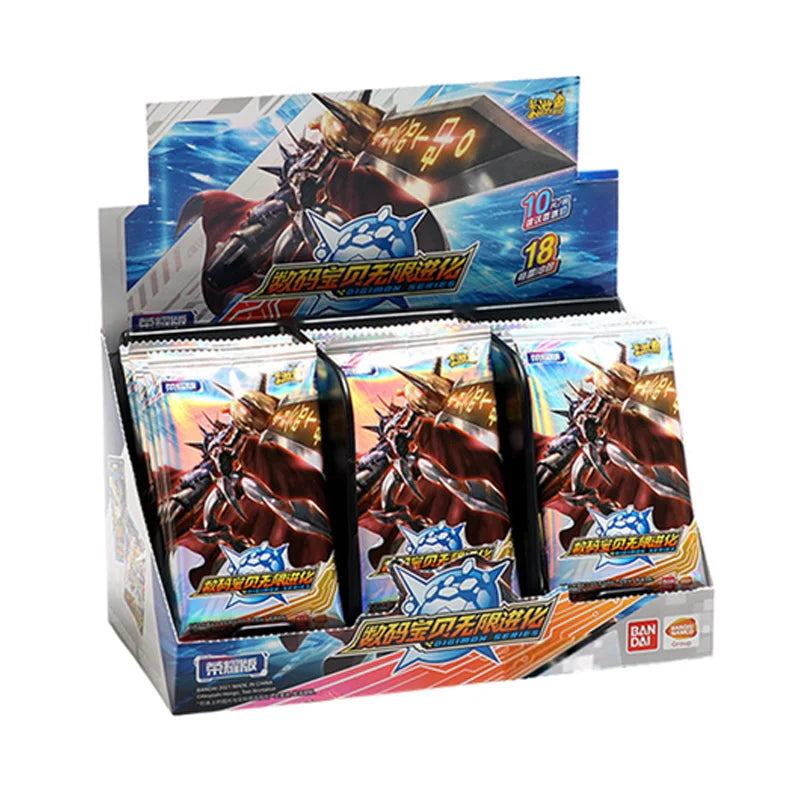 KAYOU Digimon Cards Adventure Legendary Edition Anime Game Peripheral Tyrannosaurus Rex SP UR Collection Card Kids Gift