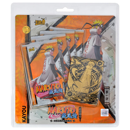 KAYOU Anime Original Naruto Cards Chapter Of The Array Box Added SE Ninja World Collection Cards Toy For Children Christmas Gift