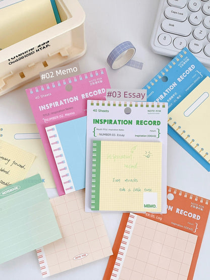 Sticky Notes Inspiration Series Candy Color Mamo Pad Todo to-Do List Memo Handy Note Sticker Label