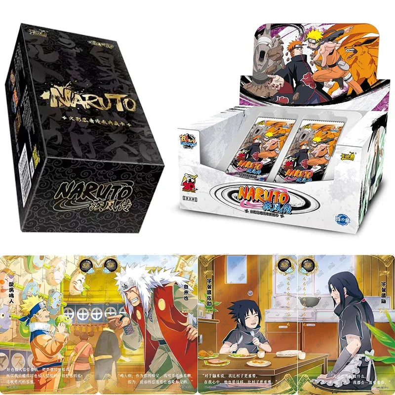 KAYOU Naruto Card Array Chapter Rare SE BP MR Card Anime Character Uzumaki Naruto Jiraiya Collection Card Children's Toy Gift