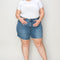 Judy Blue Full Size High Waist Slim Denim Shorts